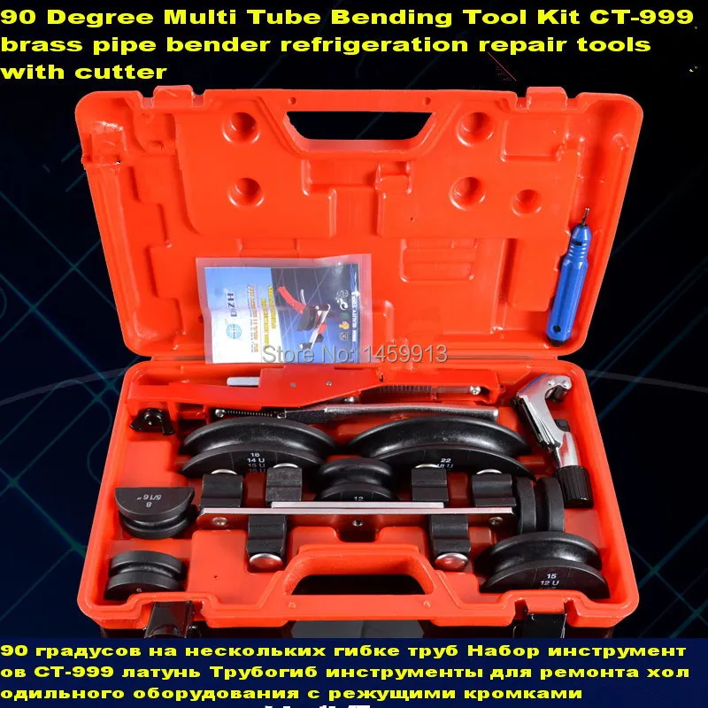 Ferramenta de Mão Dobrador de Tubulação de Metal Dobrador de Tubo de Aço Dispositivo de Dobra Graus Condicionado Alumínio Bronze Inoxidável 6-22mm 90 ar condicionado alumínio bronze dobrador de tubulação de