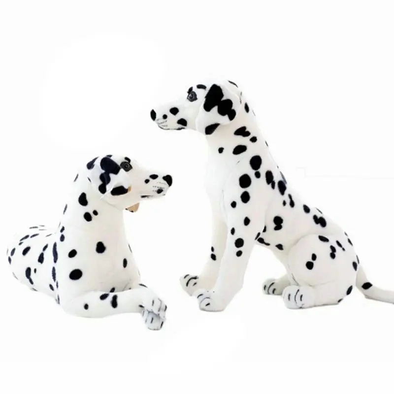Мягкие животные плюшевые далматинские Реалистичная игрушечная собака гигантская собака игрушка реалистичные животные детские игрушки подарок для детей Pet Shop талисман