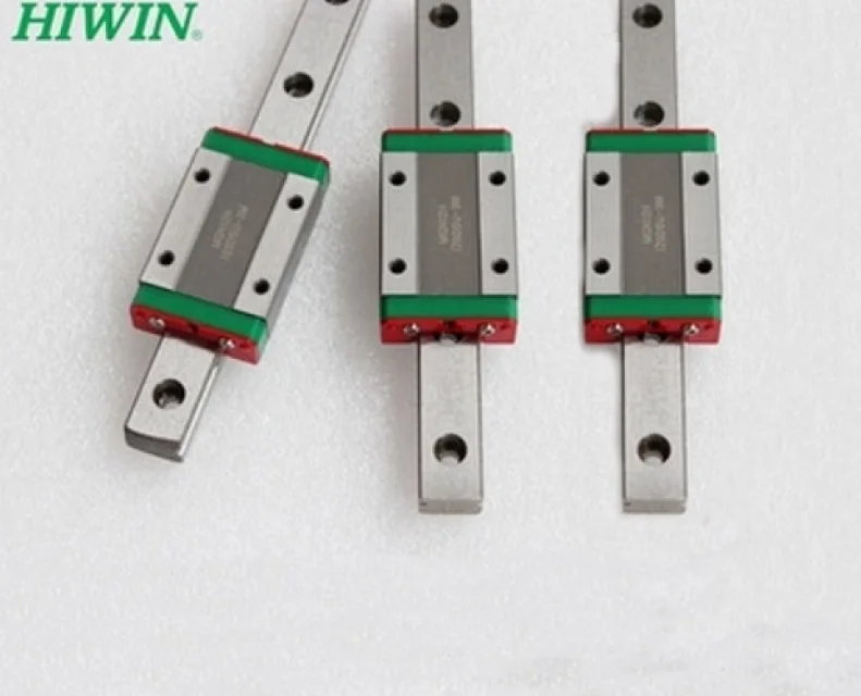 Оригинальный линейный направляющий рельс HIWIN MGNR9 250/250/350 мм + 3 блока MGN9H для 3D