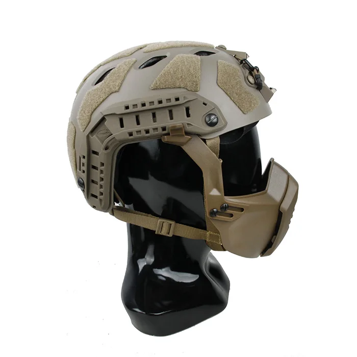 1 комплект TMC3217 SFH ABS Охотничий Тактический SF шлем с SF направляющей маска M/L 1* шлем+ 1* маска
