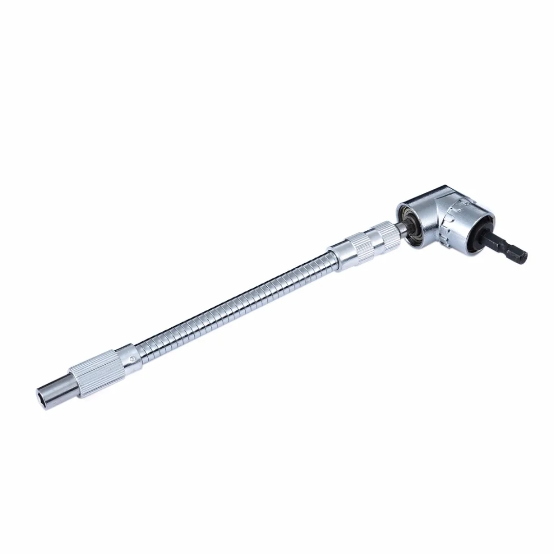Flexible Angle Extension Bit Holder Practical 1/4" Hex Drill Bit Screwdriver For Power Drill Tools