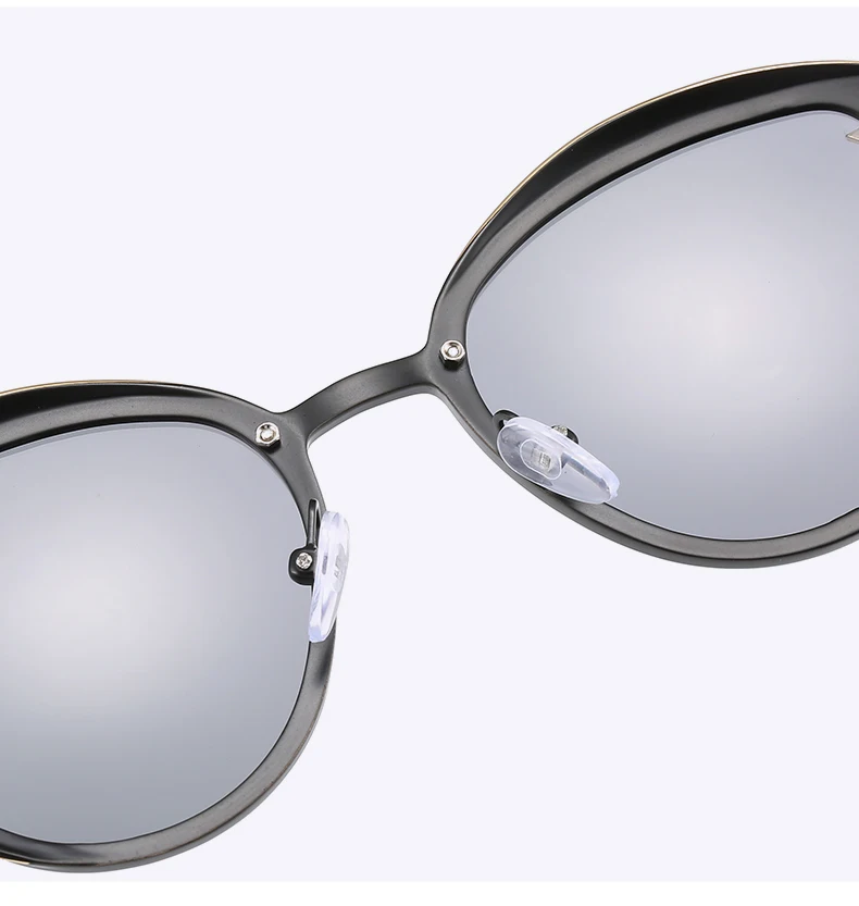 Фирменный дизайн кошачий глаз солнцезащитные очки женские поляризованные Роскошные сплав оправа+ TR90 солнцезащитные очки модные ретро Oculos De Sol Gafas