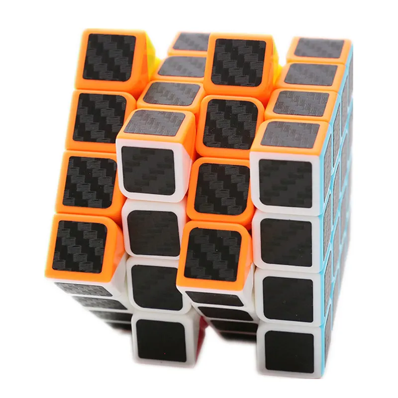 9 видов углеродного волокна стикер Скорость Magic Cube 2x2 3x3 4x4 5x5 Cube детские игрушки-головоломки Дети подарок игрушка молодежи взрослых инструкция кубик рубика