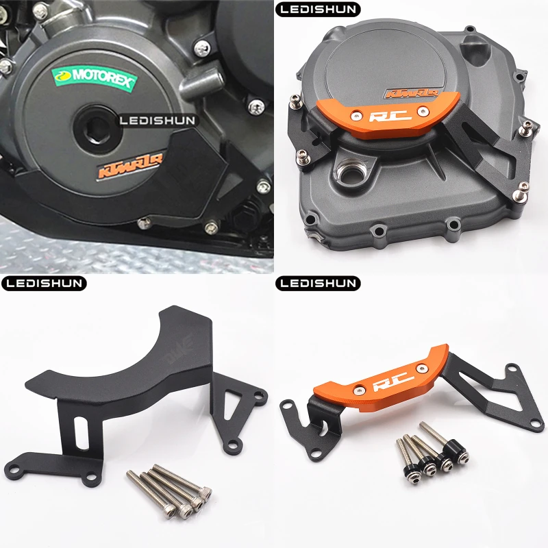 Защита двигателя для KTM DUKE 250 390 RC DUKE390 RC390 2017 2019 защитный чехол защиты защитная