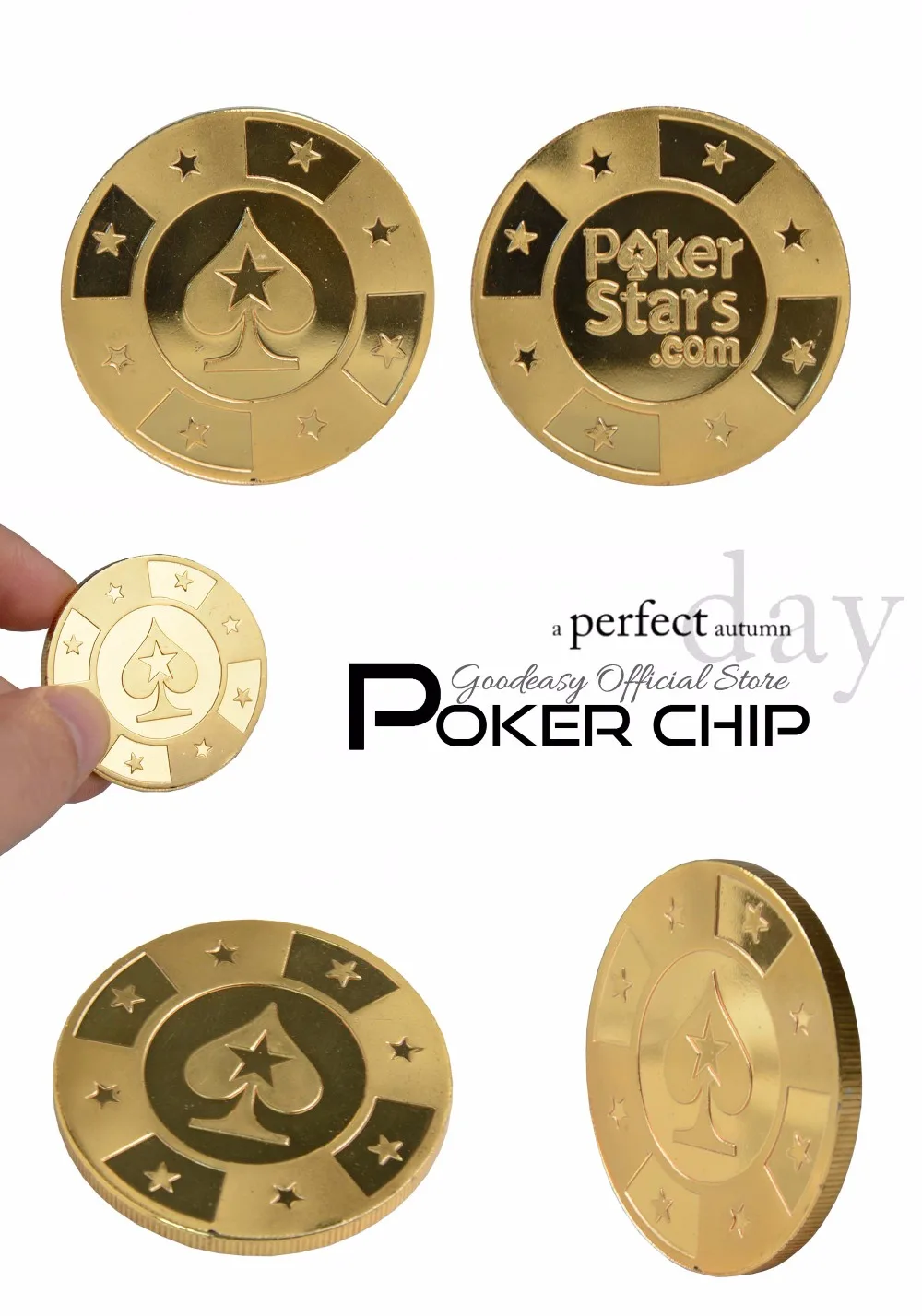 Горячие карты покера протектор металлический значок монета с пластиковой крышкой казино Техасский покер чип кнопка-покер звезды монеты