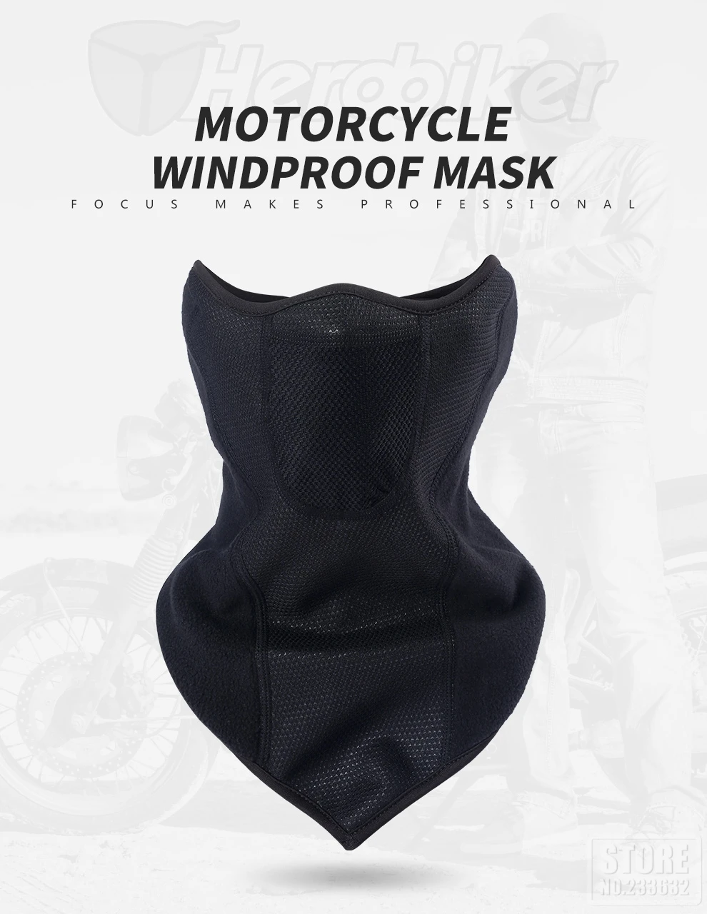 HEROBIKER летняя мотоциклетная маска мотоциклетная ветрозащитная Пылезащитная маска мотоциклетная зимняя противотуманная маска для лица мото Балаклавы