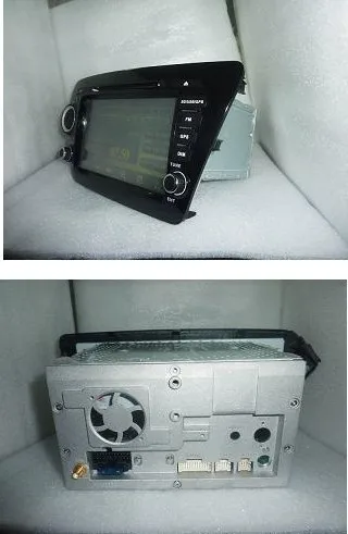 Best Free shipping car dvd player for Kia k2 rio with ipod,rds,steering wheel control rear view camera input 1