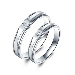 18 К Золотое кольцо с бриллиантом обувь для мужчин и женщин на кольце Платиновое бриллиантовое кольцо Свадьба Брак Обручальное кольцо на