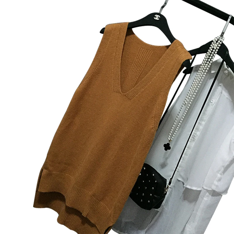 women's cashmere sweater vest