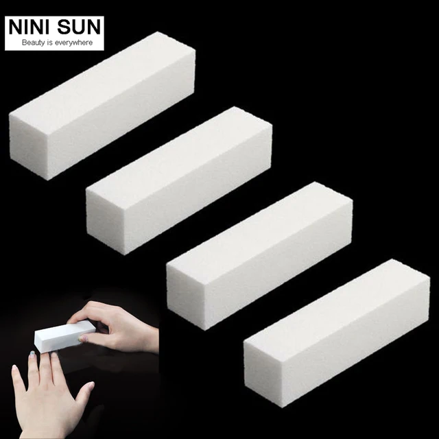 Cheap 4 Pcs/Lot  Nail Art Tool Buffer Buffing Sanding Files Block Pedicure Manicure Care Makeup Tools Women Ladies Girls DIY