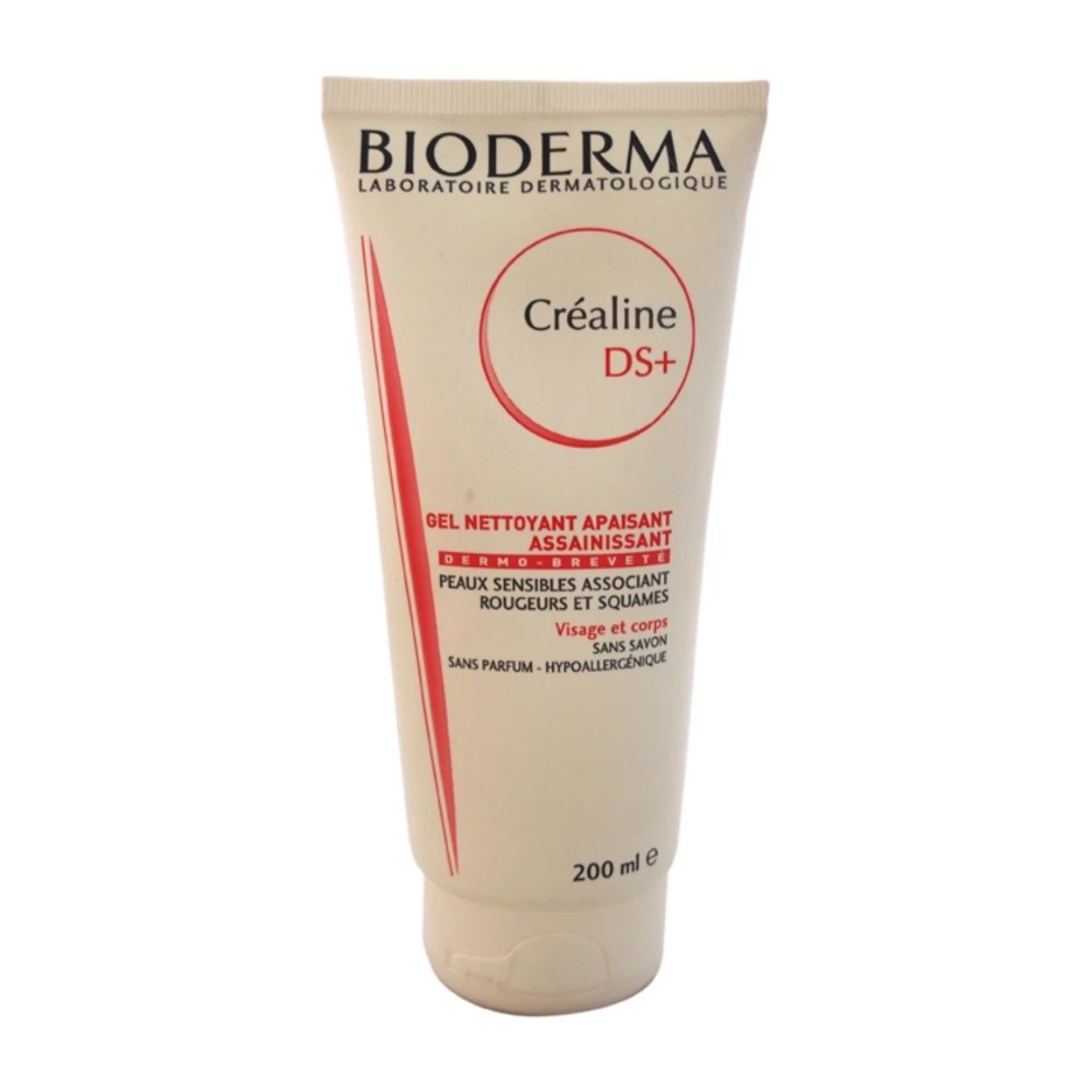 Crealine DS+ Gel Nettoyant Apaisant Assainissant by Bioderma for Unisex - 6.7 oz Gel