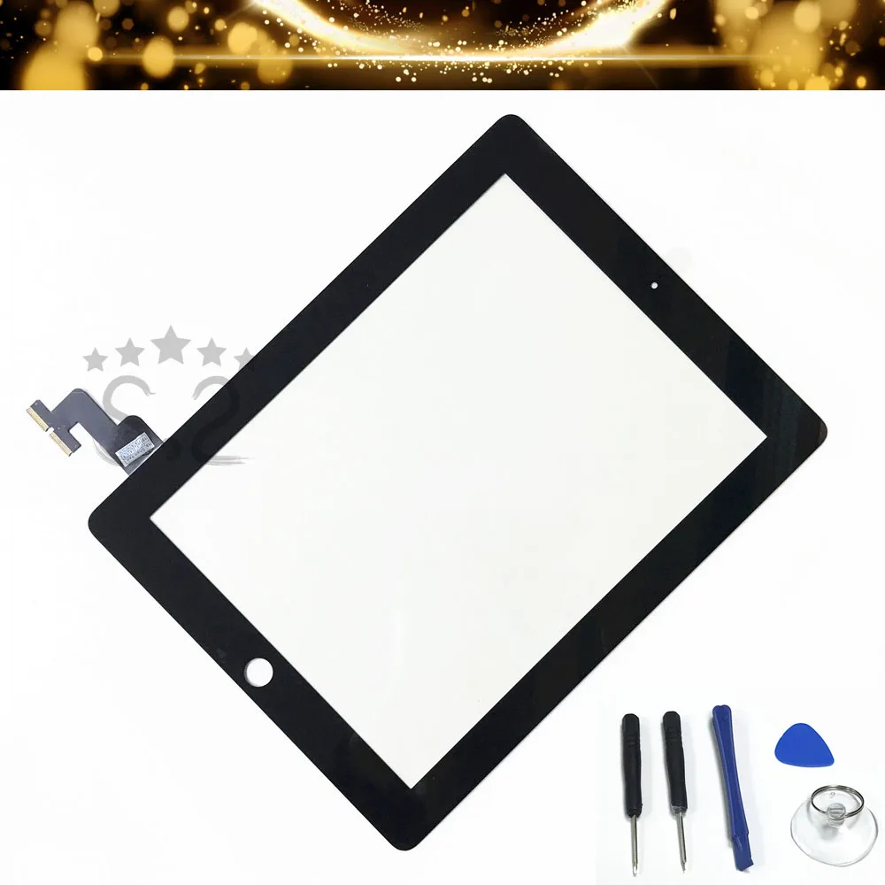 Новый сенсорный дигитайзер A1395 A1396 A1397 стеклянная панель рамка для iPad 2 экран
