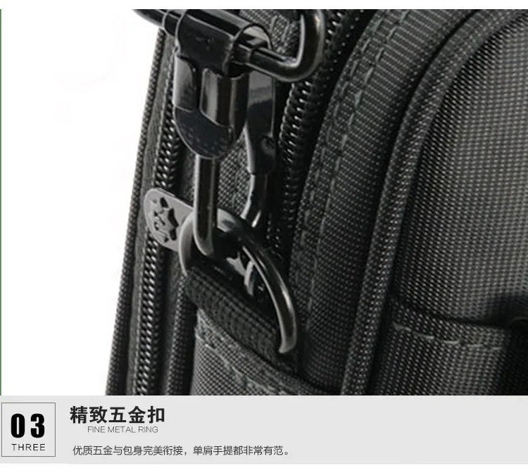 YAJIE 16 дюймов мужской портфель черный Оксфорд водонепроницаемый ноутбук сумка большая емкость бизнес-сумка для мужчин