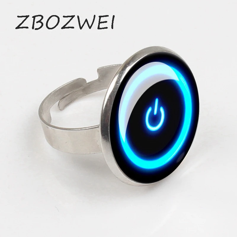 ZBOZWEI 2018 Мощность кольцо кнопка кольца Мощность Кнопка jewelry Кольцо стекло неоновые computer куполом ZBOZWEI 2018 Мощность кольцо кнопка кольца Мощность Кнопка jewelry Кольцо стекло неоновые computer куполом