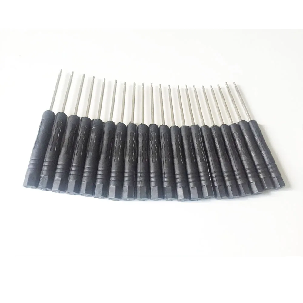 

100pcs/Set Mini Screwdriver 0.6 Y Screwdriver Set 2.0 1.5 3.0 0.8 1.2 Cross Head One Head Five Star 2.0Y T2 T3 T4 T5 T6