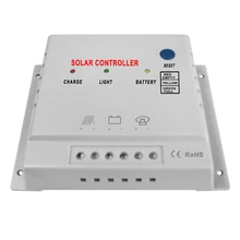 Solarparts 10A 12V 24V automatic MPPT Solar Controller solar charger for flexible solar panel Marine RV