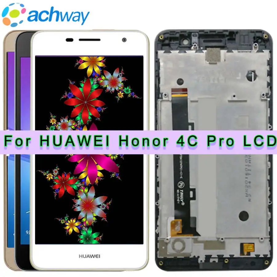 ЖК-дисплей 5 0 дюйма для Huawei Honor 4C Pro сенсорный экран с дигитайзером стеклянная