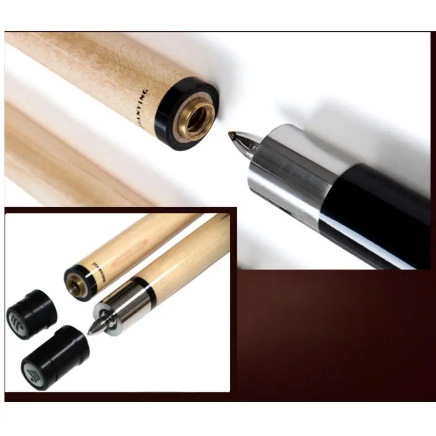 Новый чехол JIANYING Pool Cues набор 13 мм наконечник черный 8 девять шаров бильярдный