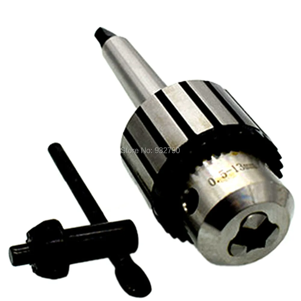 MT2 B16 зажим 0,5 мм-13 мм Тип ключа токарный сверлильный патрон токарный станок по дереву конус Морзе 2 МТ 2 Морзе Арбор с ключом патрон с зажимом