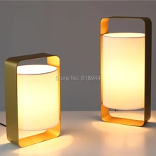 Современный краткое Настольные лампы Спальня рядом с творческий и личности моды украшения стола Nordic Средиземноморский Настольные лампы