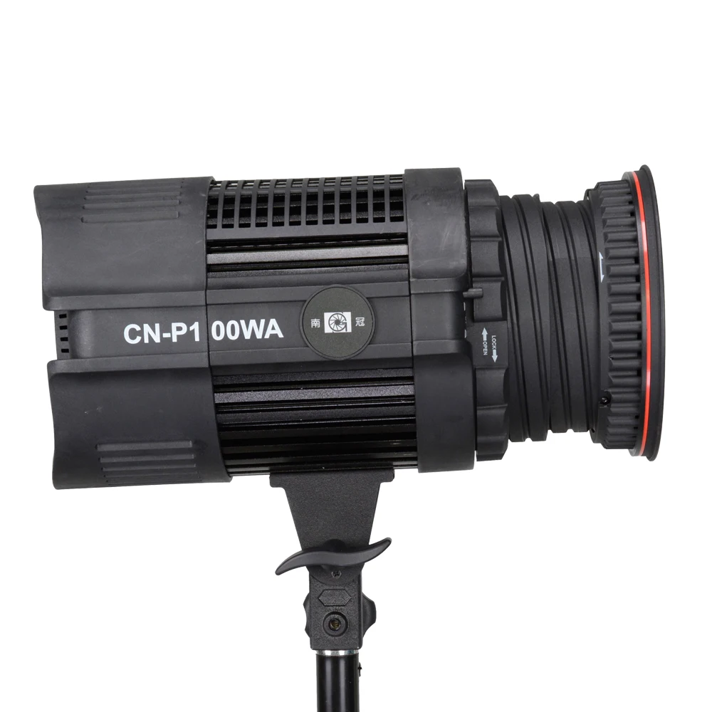 Nanguang 100W LED Studio Light CN P100WA Fresnel Spot светильник для фотосъемки видео + Barndoor|fresnel spotlights|led