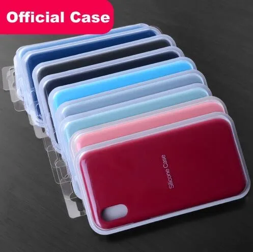 

Have Logo Silicone Phone Case For iPhone 7 8 Plus X Xs Official Cover For Apple Cases For iPhone 6 6s Plus Xs Max Retail Box