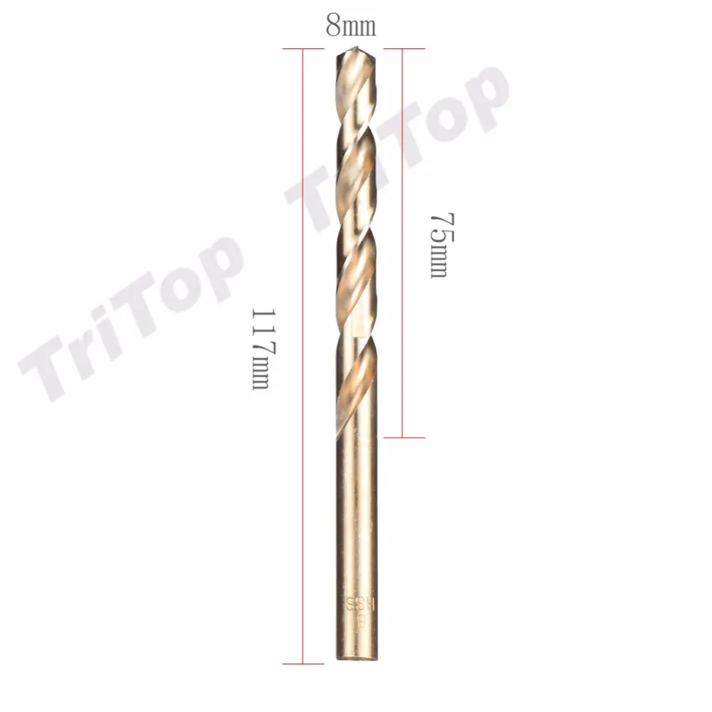 5pcs/lot mini titanium coated sharpening hss high speed steel twist