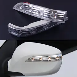 Beler Пластик ясно зеркала Amber светодиодный указатель поворота, пригодный для hyundai Tucson ix35 2010 2011 2012 2013 2014 автомобильные аксессуары