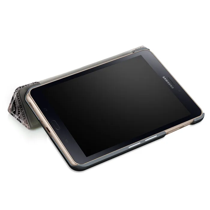 100 шт. PU кожаный чехол для Samsung Galaxy Tab 8.0 sm-t380 sm-t385 " Планшеты+ Экран протектор