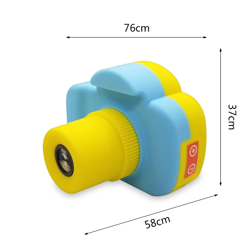 Детская игрушечная мини-камера цифровая фотокамера образовательные детские игрушки подарки для фотосъемки Игрушки для малышей 1,8 дюймов HD
