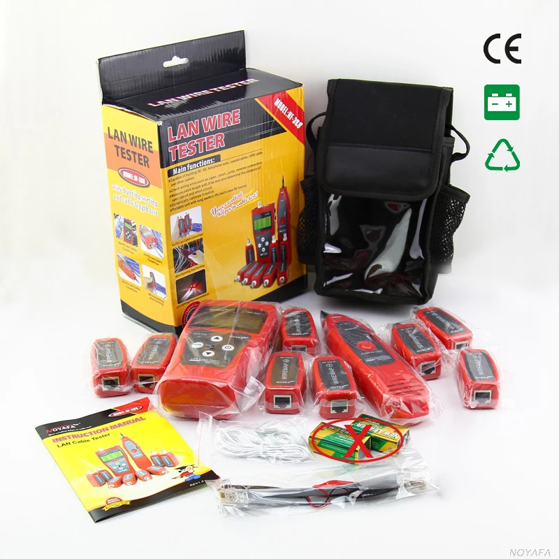 NOYAFA NF 388 RJ45 сети Ethernet коаксиальный кабель BNC USB металла искатель строки RJ11