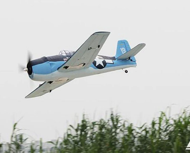 Dynam 1270MM F6F Hellcat RC RTF Propeller Plane W/ Motor ESC Motor Servos Battery TH03655