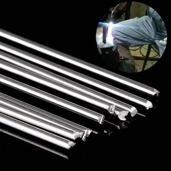 

10 Pcs Easy Melt Welding Rods 1.6mmx45cm Low Temperature No Need Solder Powder Drop shipping