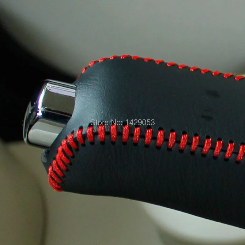 Чехол для Volkswagen Lavida ручной тормоз крышку DIY для укладки поставки из натуральной кожи ручные тормоза