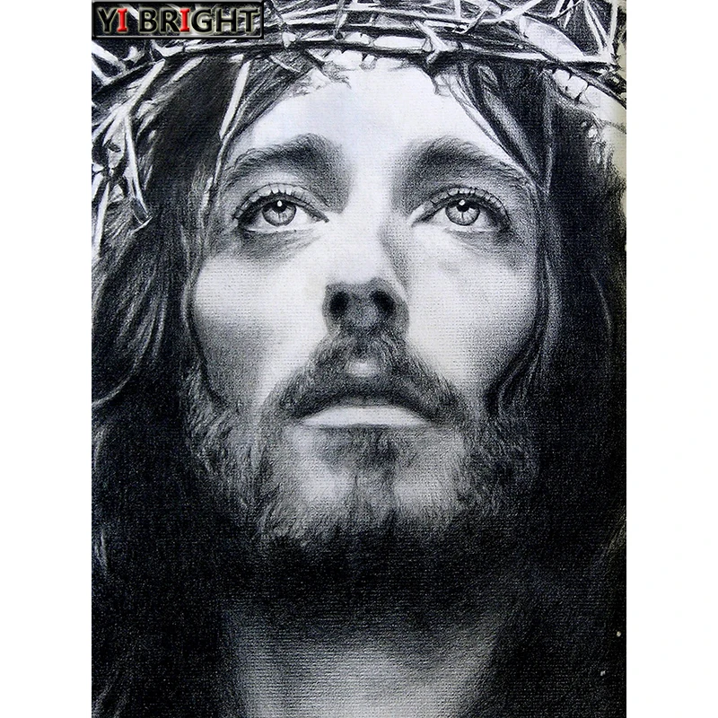 

Full Diamond Embroidery 5D DIY Diamond Painting "Religion Series:Jesus" Cross Stitch Picutre Of Mosaic Craft Home Decoration GT