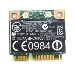 Для Broadcom Bcm94313HMGB bcm4313 WiFi + Bluetooth 4.0 Mini pci-e 300 Мбит/с карты для HP G4 G6 dv6 dv7 CQ43 CQ57 SPS 657325-001