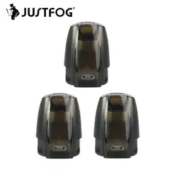 Новый оригинальный JUSTFOG MINIFIT Pod с 1,5 мл Ёмкость и 1.6ohm японский органического хлопка катушки и безопасный заправки Дизайн запасных часть