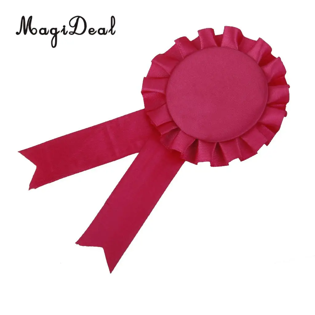 MagiDeal A Plain blank Award Ribbon Badge Bridal Shower Favors Hen Party Decorations