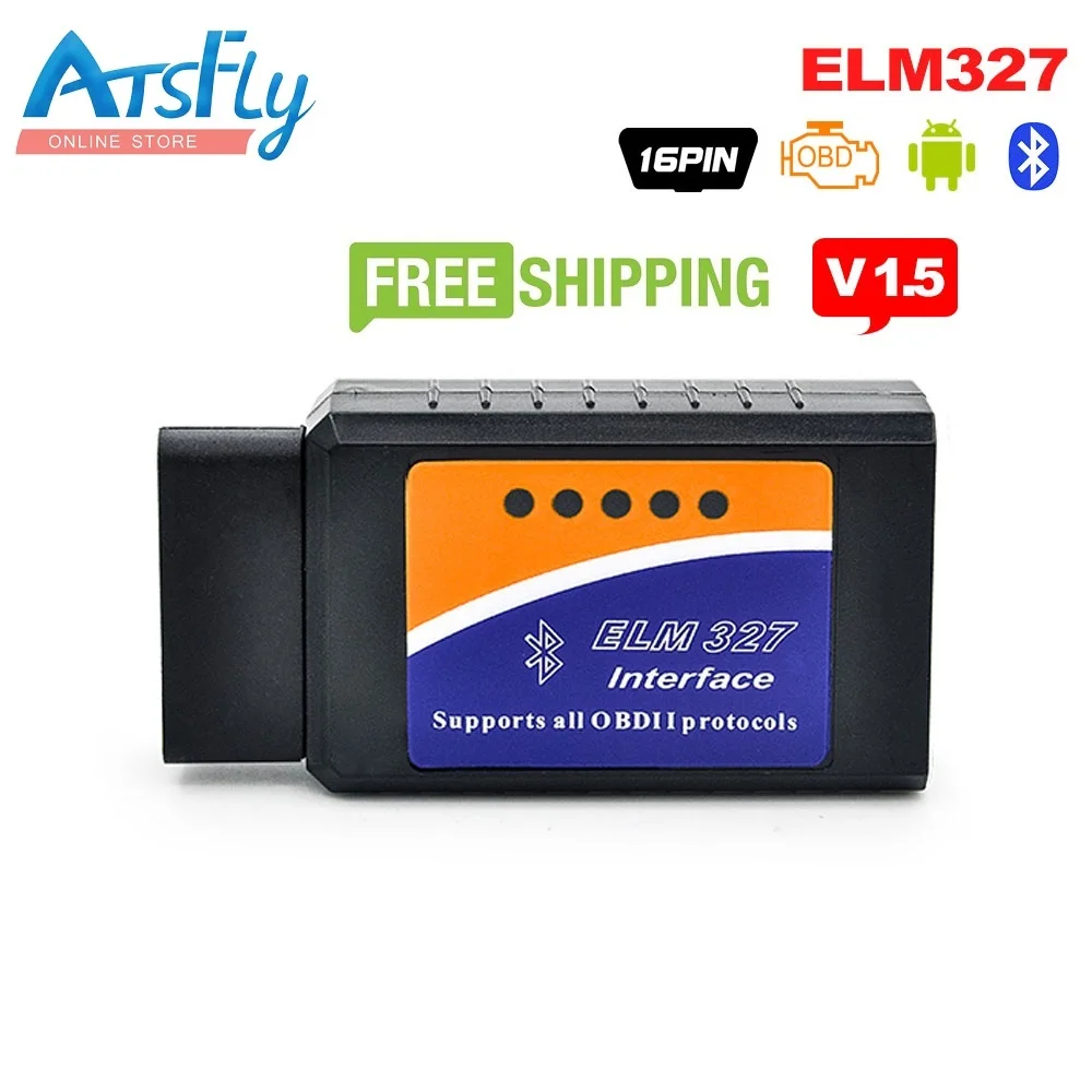 Prix pour Chaude ELM 327 V 1.5 BT adaptateur Fonctionne Sur Android Couple Elm327 Bluetooth V1.5 Interface OBD2/OBD II Car Auto Diagnostic-Scanner Prix pour Chaude ELM 327 V 1.5 BT adaptateur Fonctionne Sur Android Couple Elm327 Bluetooth V1.5 Interface OBD2/OBD II Car Auto Diagnostic-Scanner