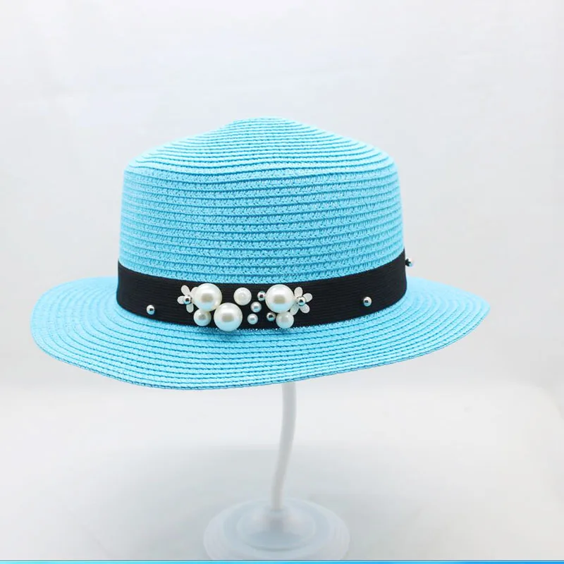 BINGYUANHAOXUAN, летняя Солнцезащитная шляпа, новинка, для женщин, шапки, модная соломенная шляпа, английская морская пляжная шапка