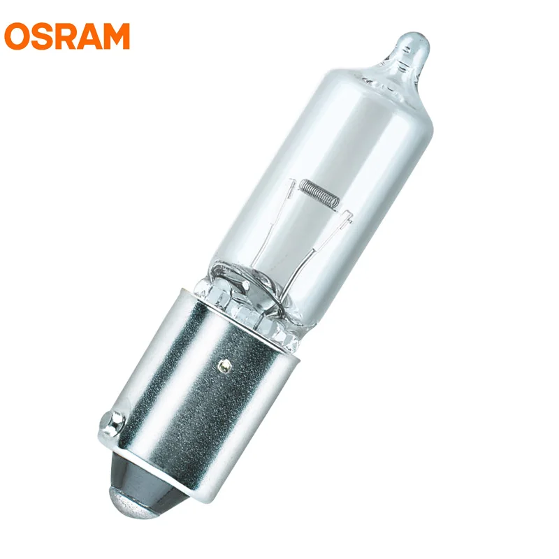 10 шт. OSRAM 64136 H21W BAY9s 12 в 21 Вт Оригинальные металлические основания боковые поворотные сигнальные лампы германия OEM Автомобильная галогенная лампа ECE