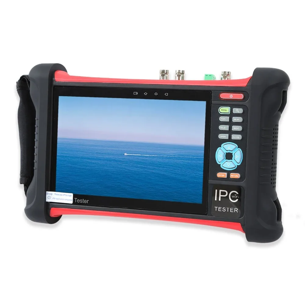 X7 7 дюймов IP камера тестер CCTV с SDI/TVI/AHD/CVI/POE/WIFI/4K H.265/HDMI In & Out/R45 TDR/обновление прошивки
