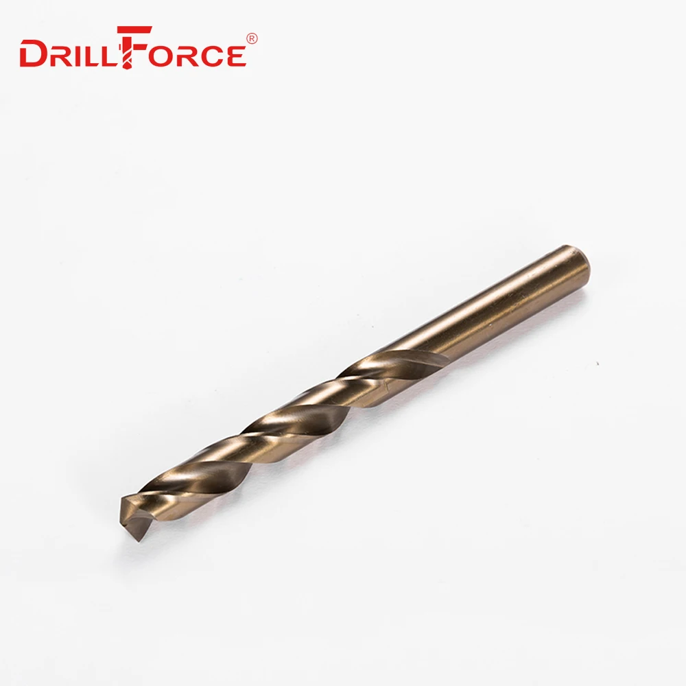 Drillforce 91PCS 1-10MM M42 8% kobalt vrtačka štípnutí sada, HSS-CO vrtačka sada, pro vrtání na kalené ocel, litého žehlička &stainless ocel