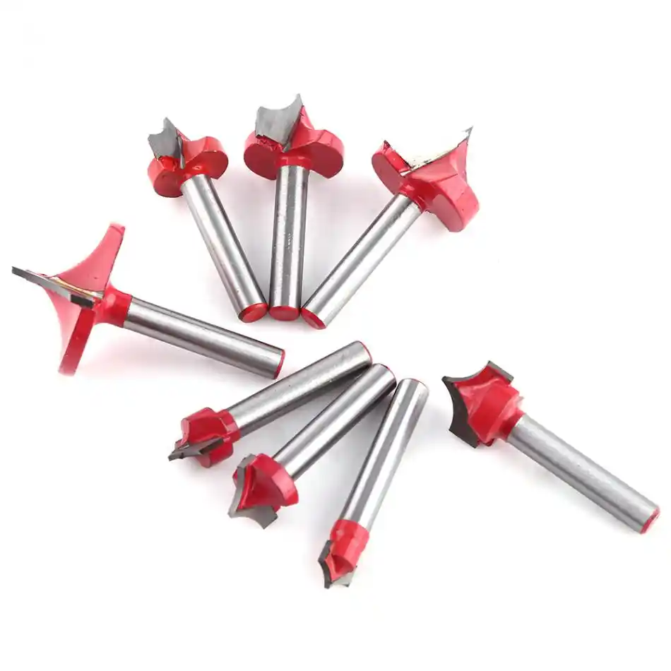 6 mm Schaft 3D CNC Gravur Schaftfräser V Groove Nadelspitze Router Bit Holzbearbeitung Bit Carving Tool V Groove Sharpen Bit 10mm