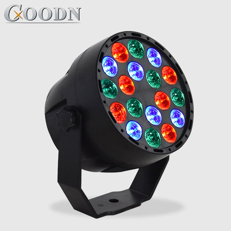 

led Par Light 18X3W with DMX512 stage light effect for Wash Effect DJ disco