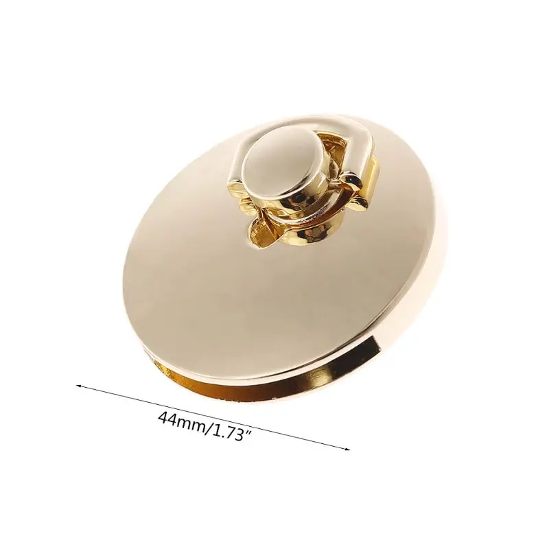 Metal Clasp Turn Twist Lock for DIY Craft Shoulder Bag Purse Handbag Hardware Accessories