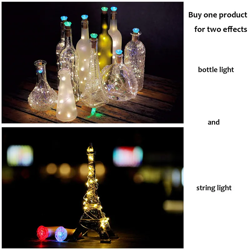 Mini lights 2024 for bottles