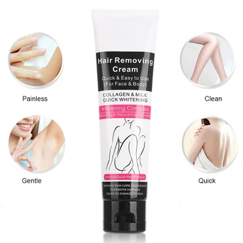 

Body Hair Remover Cream Armpit Arms Legs Painless Removal Depilatory Paste