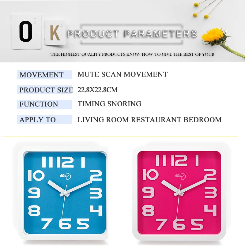 wall clock modern clocks home decor living room watch large wall clock for living room large digital wall clock kitchen clock wall european clock digital led wall clock decorative wall clocks fo ( (6)