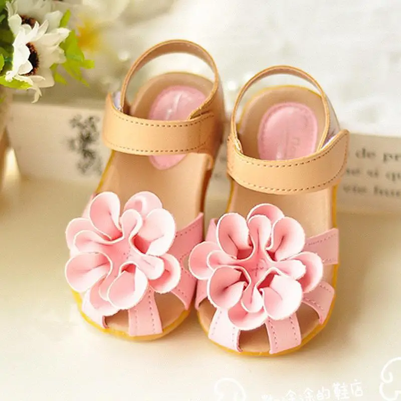 Kids shoes Girls 2020 New Summer Female Child Girls Sandals Flower PVC Princess Baby Girls Shoes fashion sandals best leather shoes Children's Shoes